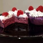 Pink velvet cupcakes