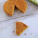Apple, carrot and oat cake