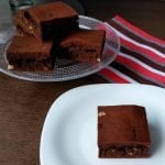 Brownies clásicos sin gluten