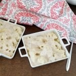 Cauliflower with vegan bechamel