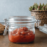 rhubarb and ginger jam