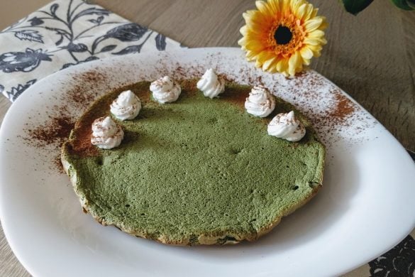 Pancake de kale y lima