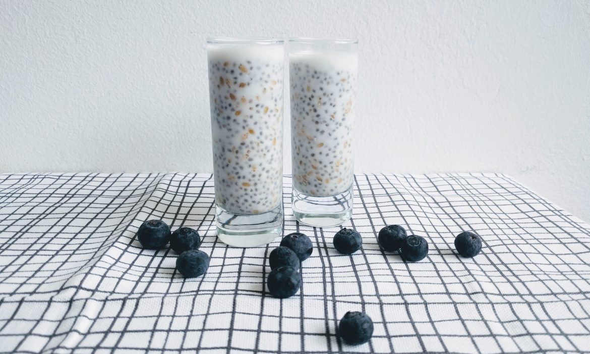 Pudding de chía, lino y coco: una merienda excelente