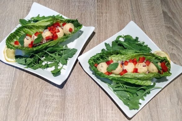 Albóndigas crudiveganas de tempeh