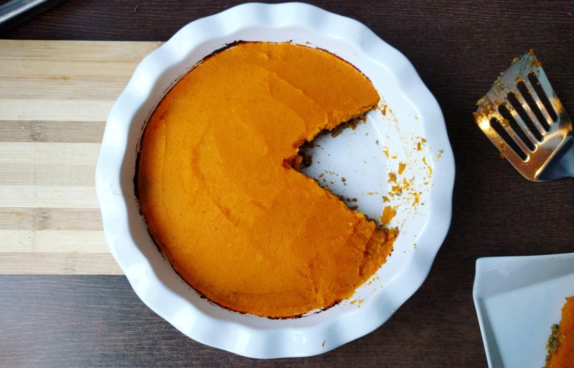 Pastel de carne y calabaza: Bienvenido otoño