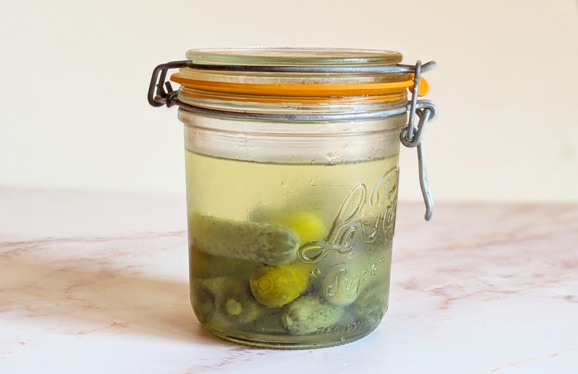 How to make vinegar pickles