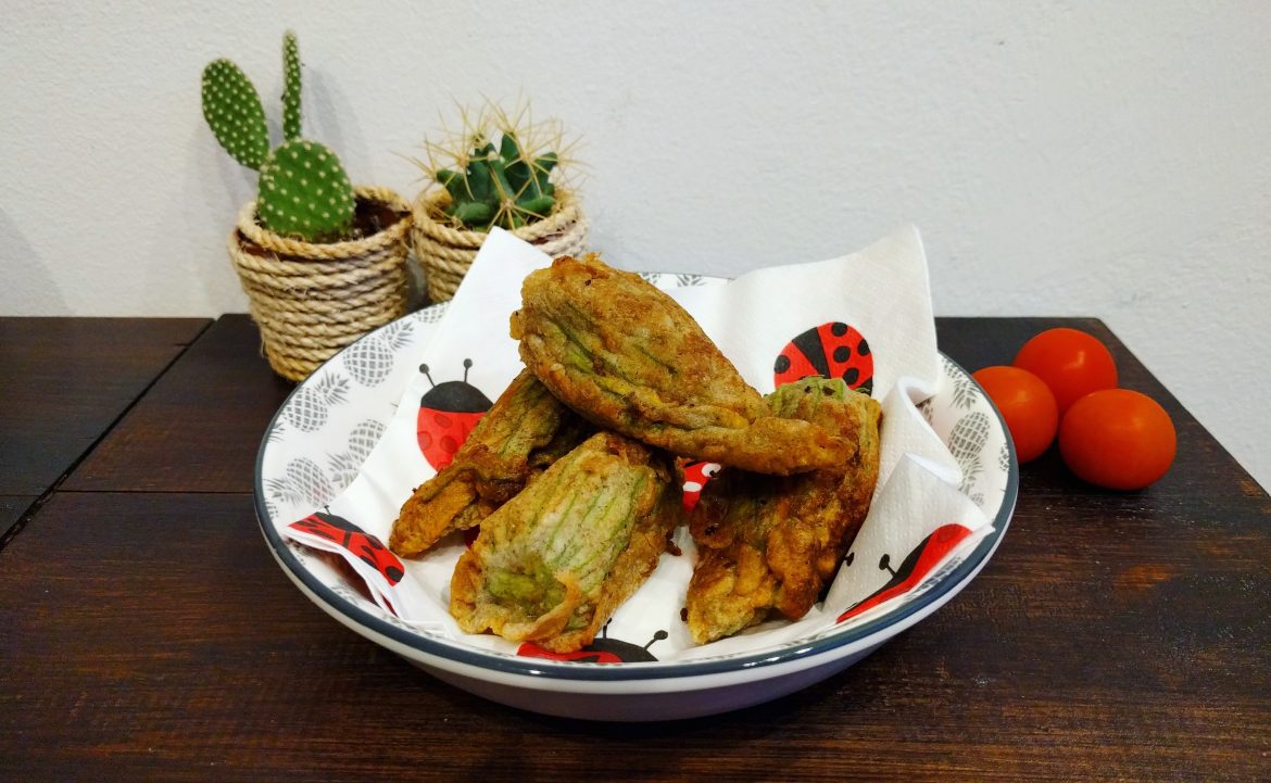 Flores de calabaza rellenos: Última receta del año 2017