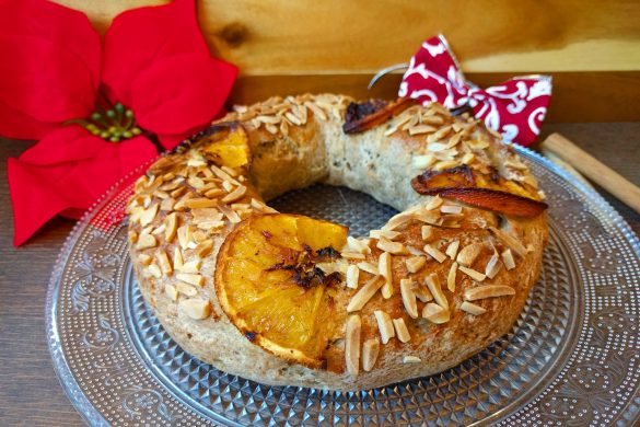 Roscón de Reyes sin Gluten