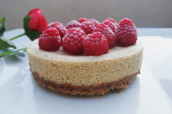 NY Cheesecake vegano y sin gluten