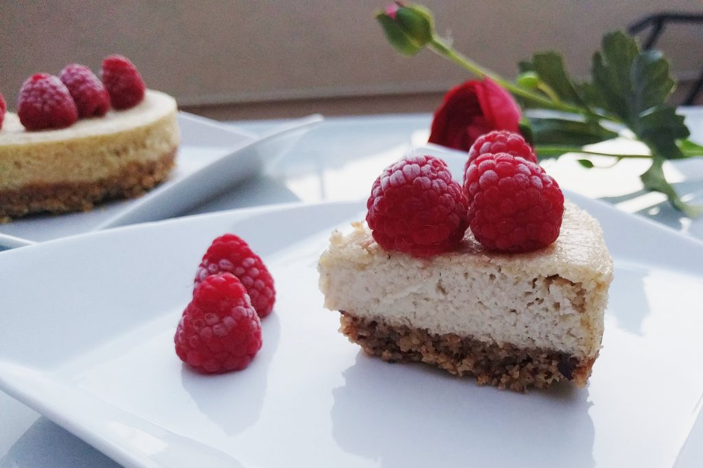 NY Cheesecake vegano y sin gluten