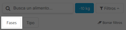 Filtro de fase de la Masterfood