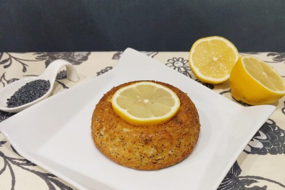 Mug cake de limón