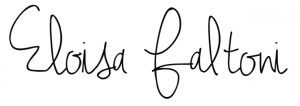 Firma de Eloisa Faltoni