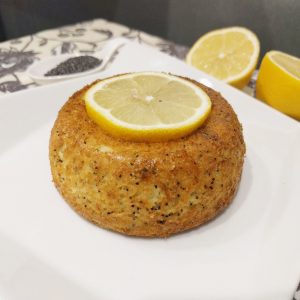 Mug cake de limón