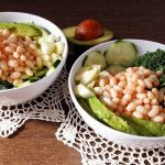 Green salad with beans