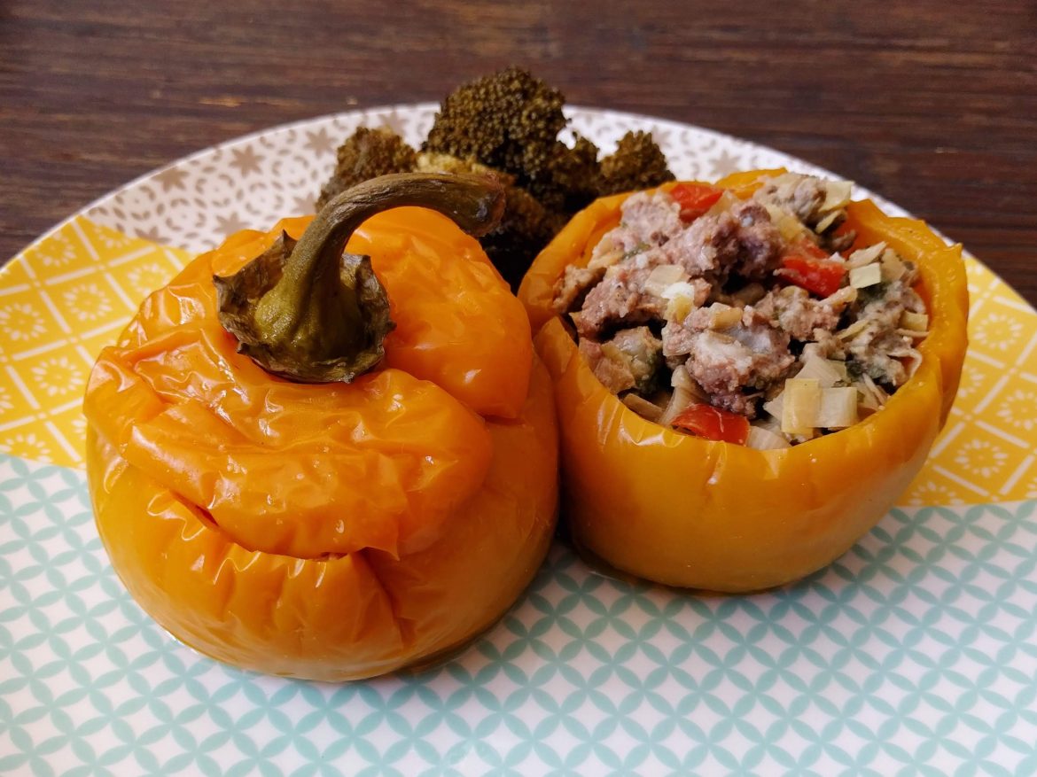 Stuffed Yellow Peppers