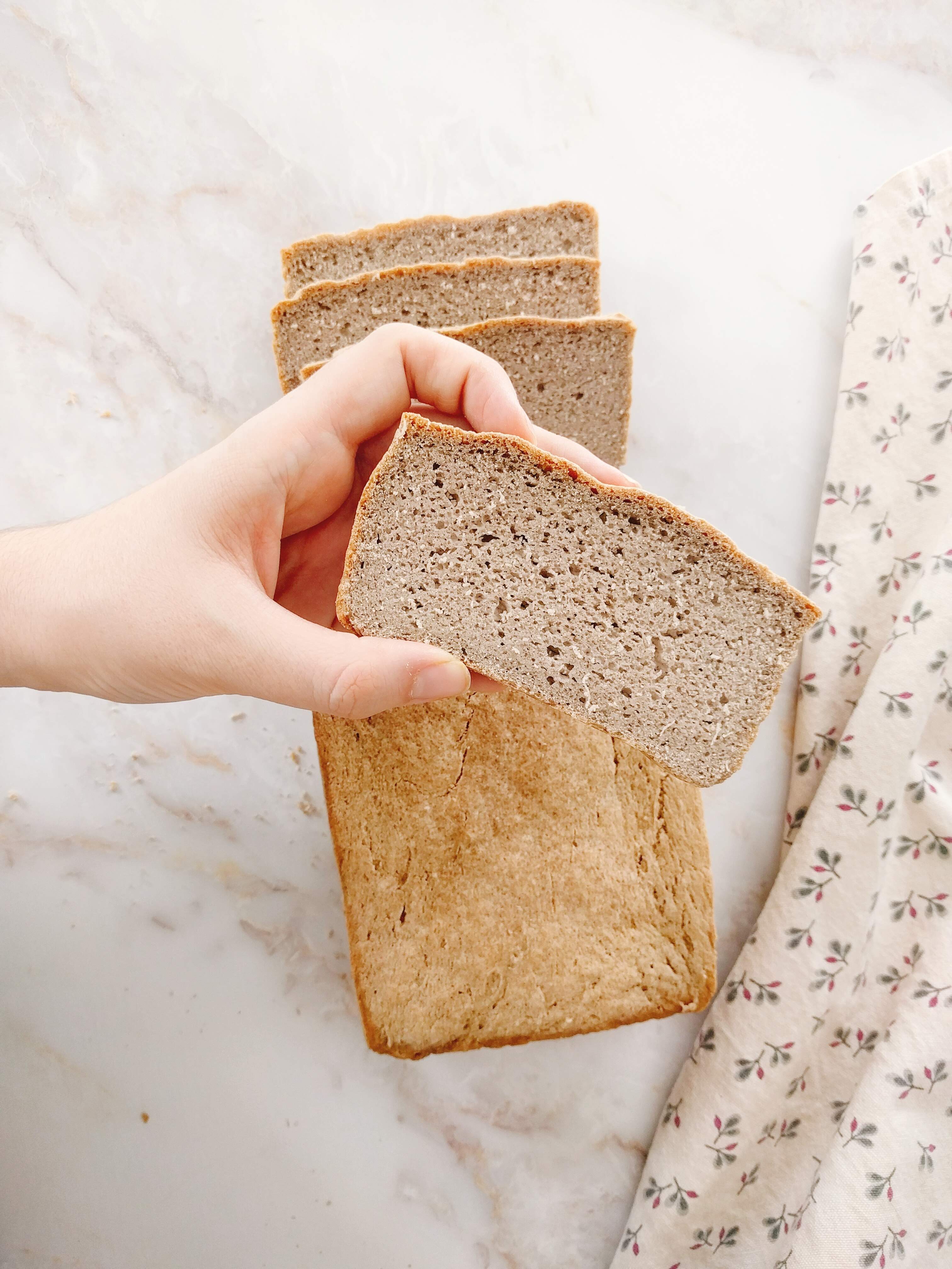 Cómo hacer pan sin gluten