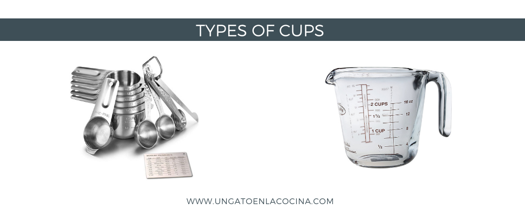 types of cup