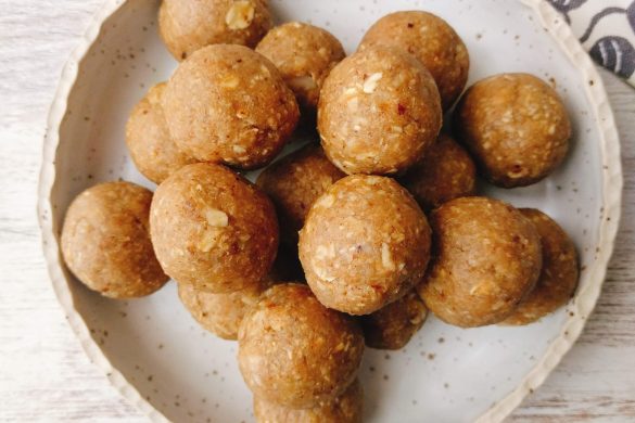 Bolitas de tarta de calabaza