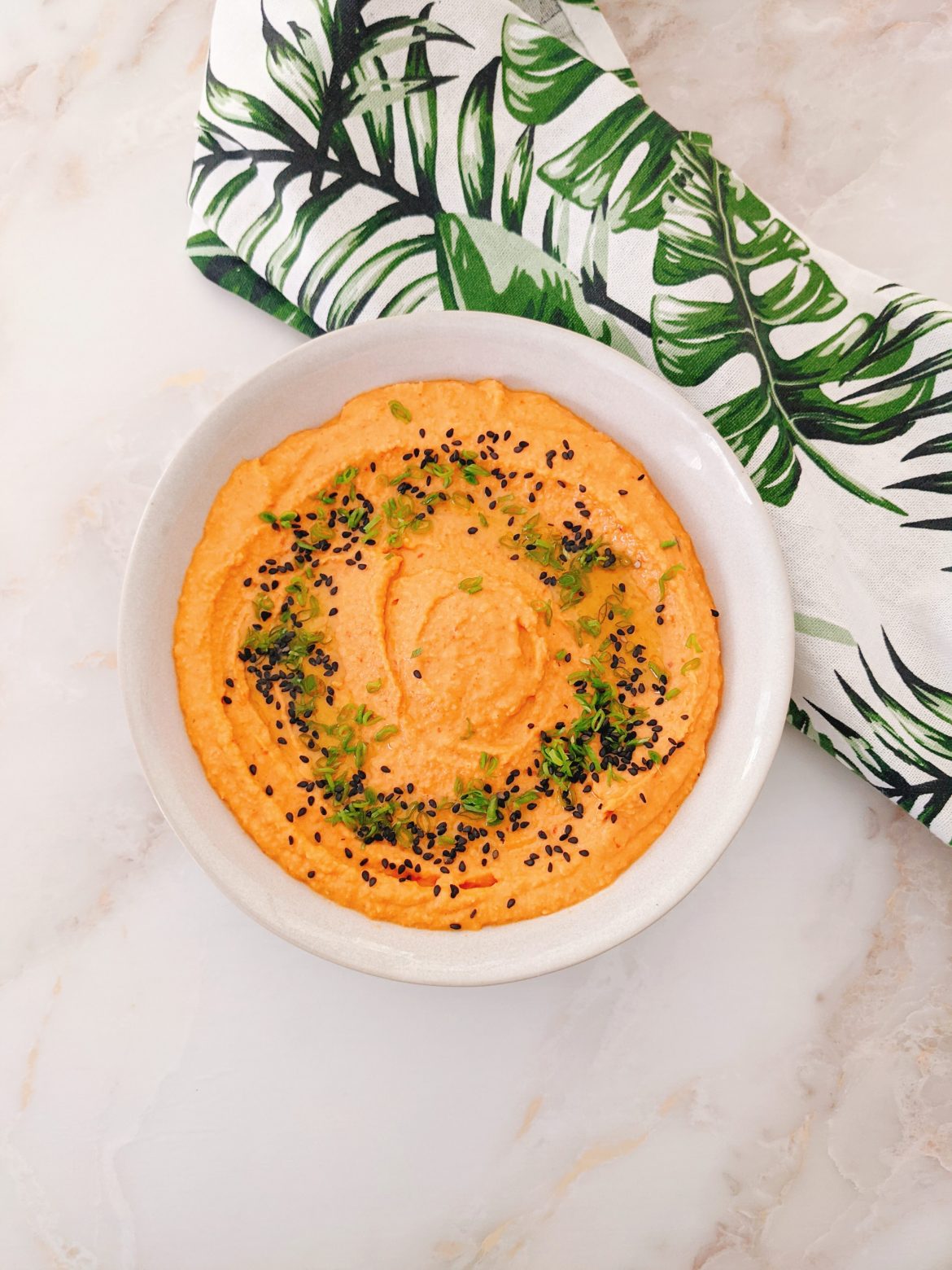 Hummus de pimientos